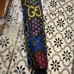 Colorful GG Patterned Umbrella